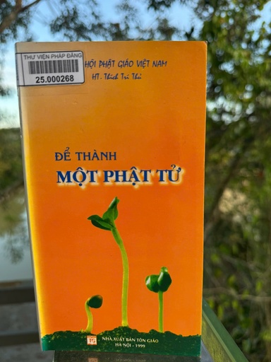 Để thành một Phật tử