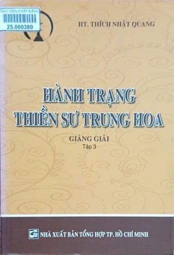 Hành trạng Thiền sư Trung Hoa
