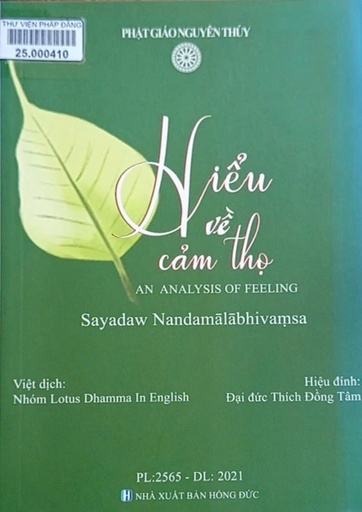 Hiểu về cảm thọ