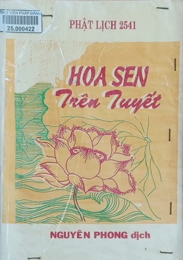 Hoa sen trên tuyết