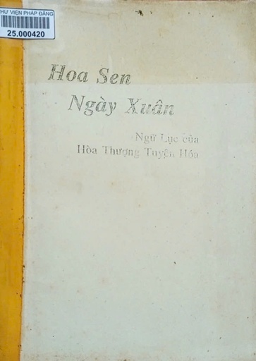 Hoa sen ngày xuân