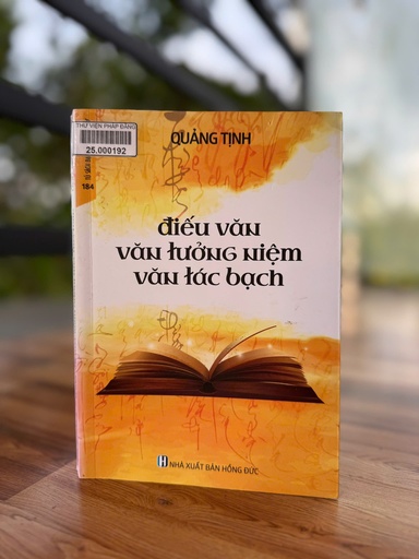 Điếu văn văn tưởng niệm văn tác bạch