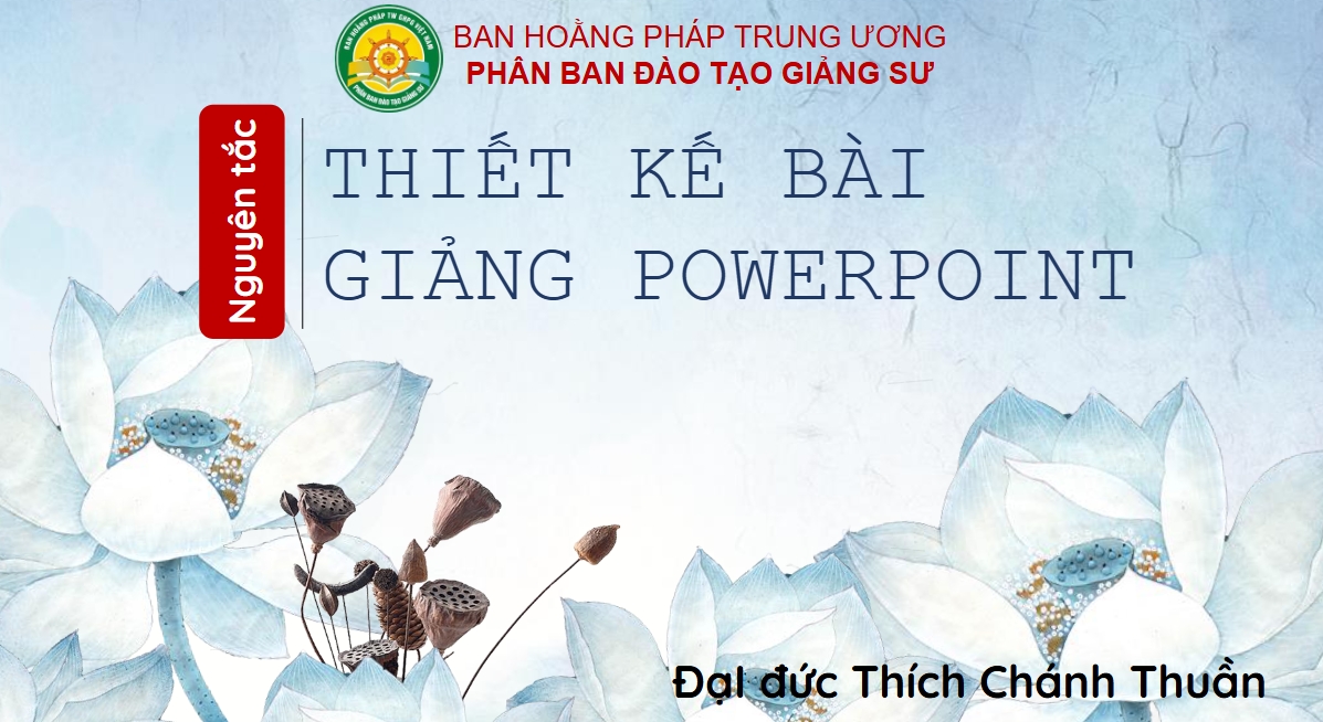 Nguyên tắc thiết kế bài giảng Powerpoint