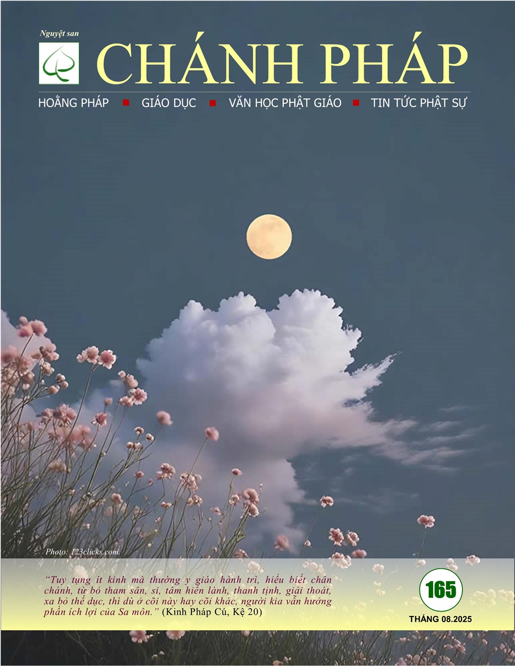 Chánh Pháp Số 165, Tháng 08.2025