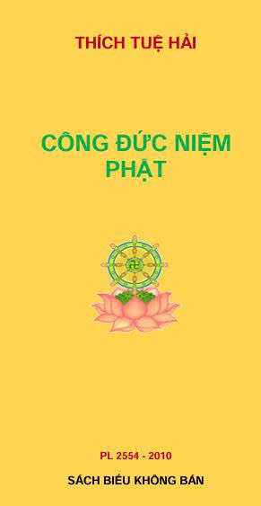 CÔNG ĐỨC NIỆM  PHẬT