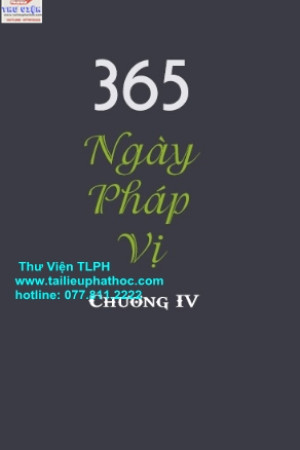 Ba Trăm Sáu Mươi Lăm Ngày Pháp Vị