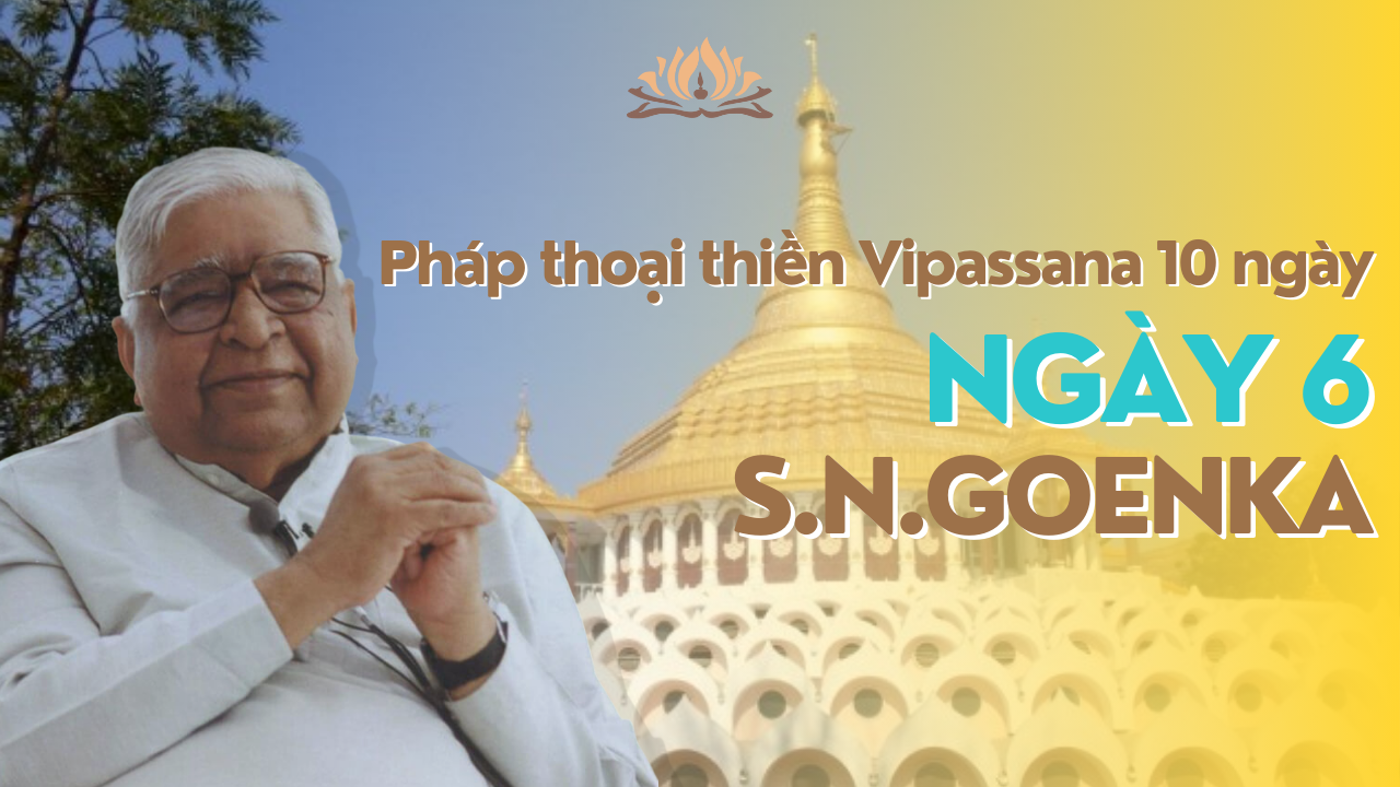 [TVPĐ - Tiếng Việt] Bài giảng Khóa thiền Vipassana 10 ngày - Ngày 6 (Thiền sư Goenka)