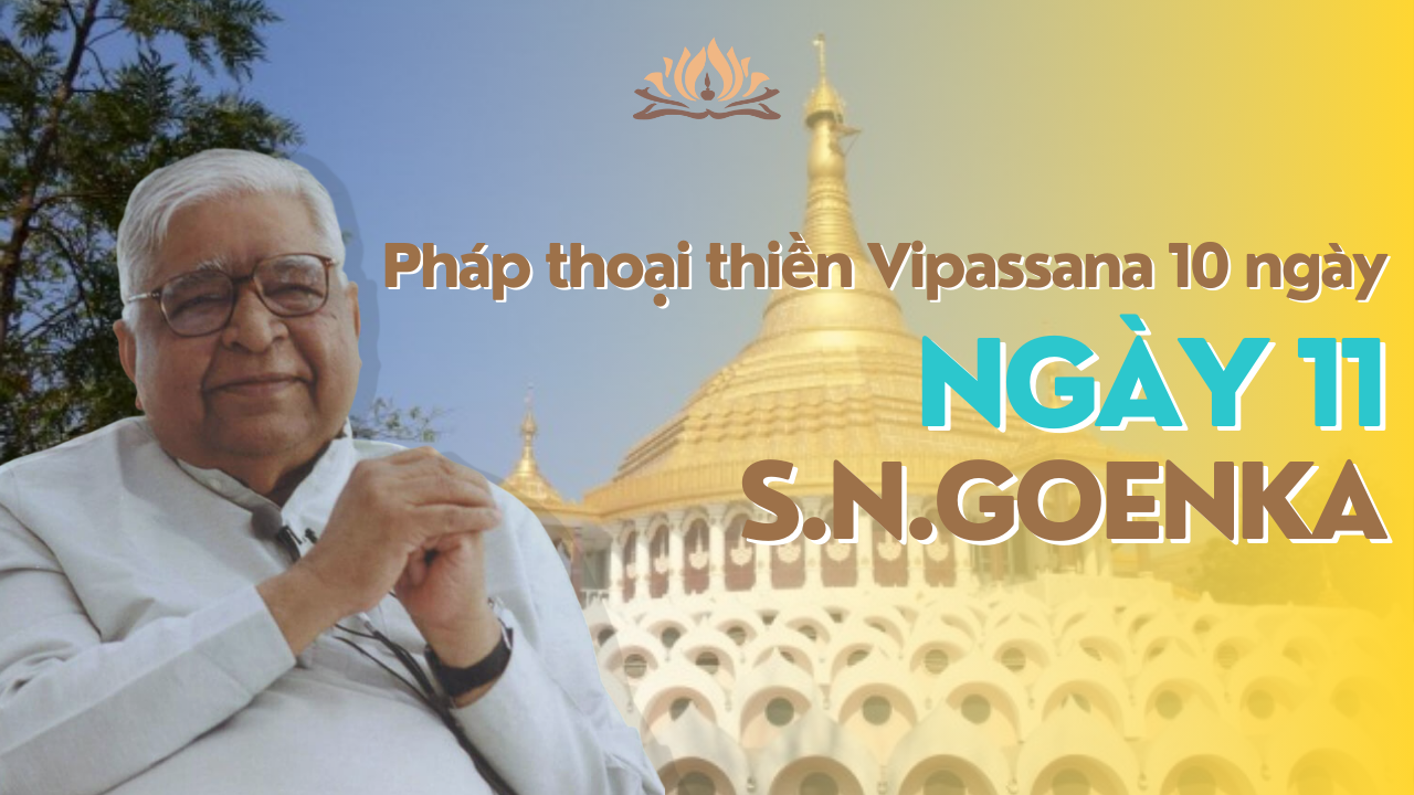 [TVPĐ - Tiếng Việt] Bài giảng Khóa thiền Vipassana 10 ngày - Ngày 11 (Thiền sư Goenka)