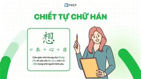 CHỮ HÁN CHIẾT TỰ