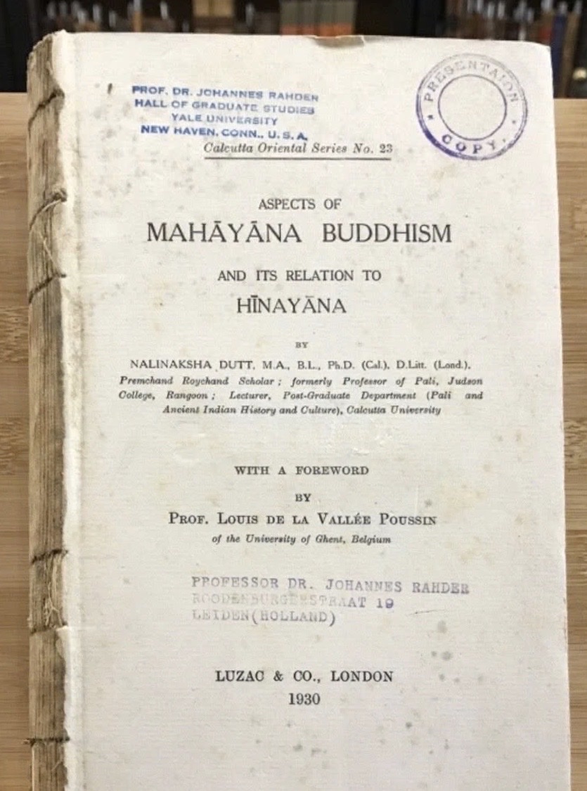 Aspects Of Mahayana Buddhism And Its Relation To Hinayana
