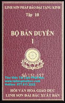 BỘ BẢN DUYÊN 1