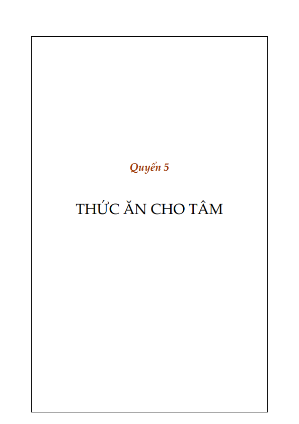 Lẽ sinh diệt, lý tu hành 5 - Ajahn Chah